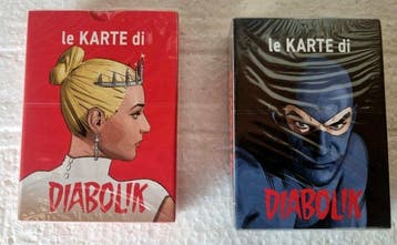 Speelkaarten - Topolino, Diabolik. Betsey Clark, Tarocchi