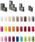 Trendkaars Kaars Zelfdovend Stein Bruin 90x70 mm per stuk, Huis en Inrichting, Nieuw