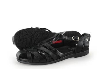 Pikolinos Sandalen in maat 38 Zwart, Verzenden, Zwart, Sandalen of Muiltjes, Zo goed als nieuw