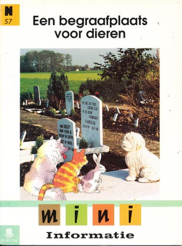 De Ruiters Mini informatie N57 Een begraafplaats voor diere, Verzenden, Nieuw