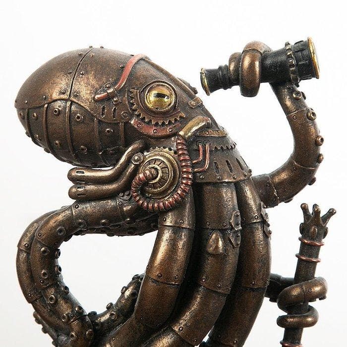 sculptuur, Nautical Observer - 18 cm - Hars, Antiek en Kunst, Kunst | Designobjecten