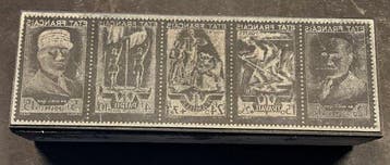 France - France - Collection de plaques dimpression -, Gestempeld