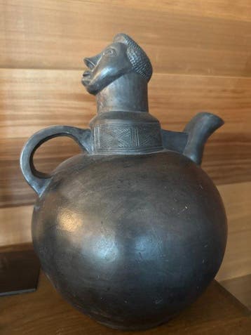 Lunda - Tshokwe - Kruik - Lunda - Tshokwe - Aardewerk, Antiek en Kunst