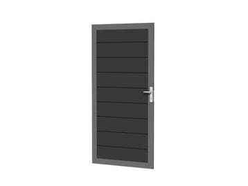 Veiling - Aluminium tuindeur - Antraciet - 183x93 cm, Tuin en Terras, Nieuw