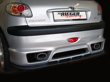 Rieger achteraanzetstuk | 206: 09.98-05.06 - Cabrio CC, Seda, Verzenden