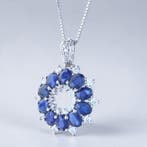 Zonder minimumprijs - Ketting met hanger Zilver, Platina,