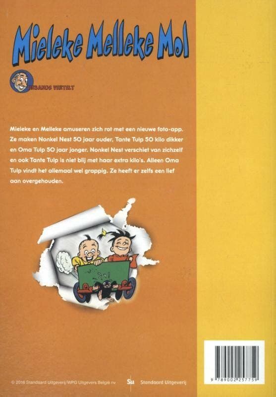 Mieleke Melleke Mol / Urbanus vertelt / 20 9789002257759, Livres, BD, Envoi