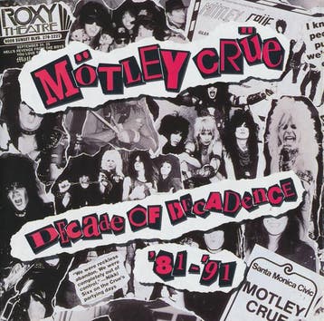 Mötley Crüe - Decade Of Decadence 81-91, Verzenden, Gebruikt