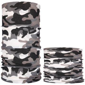 Fako Fashion - Microfiber Faceshield - Bandana - Nekwarmer -, Verzenden