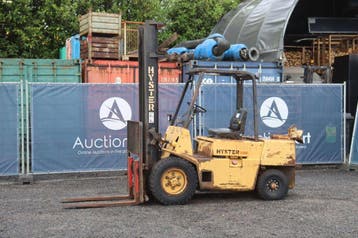 Veiling: Heftruck Hyster H3.00XL Diesel 2640kg 4.1m, Ophalen