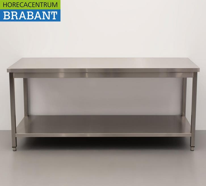 HCB RVS Werktafel Tafel Basic-line 180 x 60 x 85 cm Horeca, Zakelijke goederen, Horeca | Meubilair en Inrichting, Ophalen of Verzenden