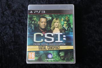 CSI Fatal Conspiracy Playstation 3 PS3, Games en Spelcomputers, Games | Sony PlayStation 3, Verzenden, Nieuw