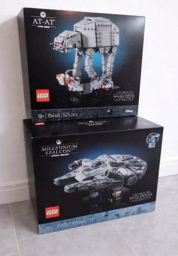 Lego Set - Star Wars - AT-AT & Millenium Falcon, Nieuw