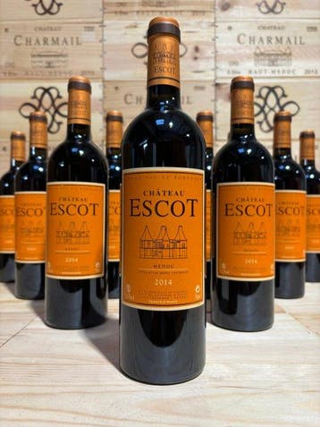 2014 Château Escot - Haut-Médoc - 12 Bouteilles (0,75 L)