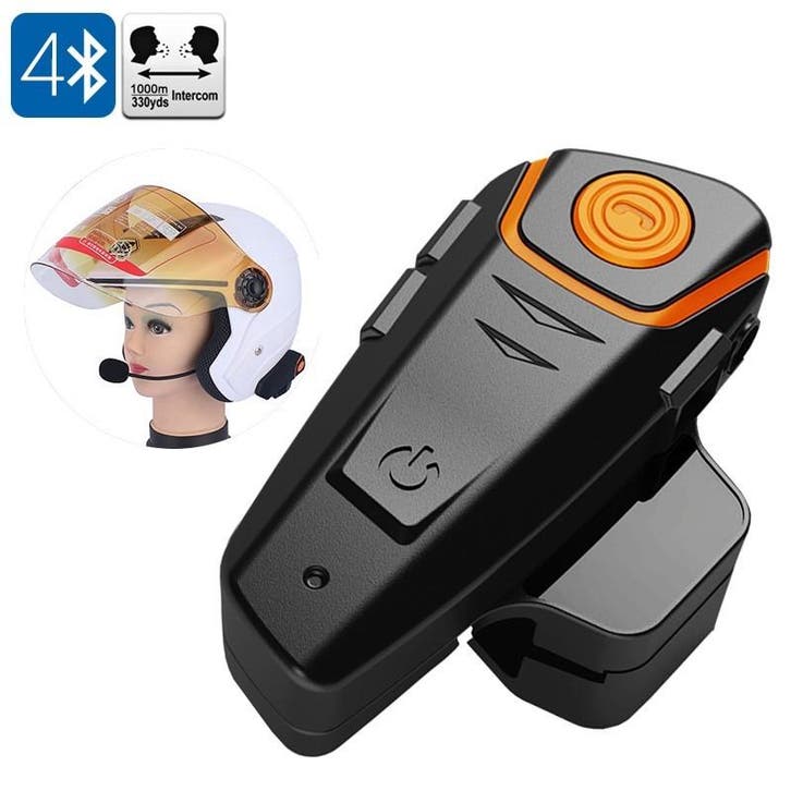 Motor Intercom Bluetooth FM, Auto diversen, Carkits, Nieuw, Verzenden