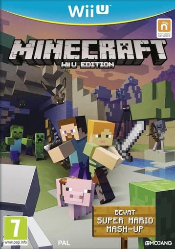 Minecraft Wii U Edition (Wii U Games), Games en Spelcomputers, Ophalen of Verzenden, Zo goed als nieuw