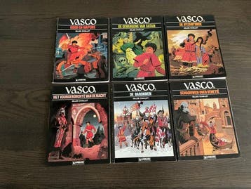 Vasco in de range 1 t/m 29 - 25 Album - Eerste druk/herdruk, Nieuw