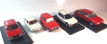 French urban cars collection 1962/86 - Modelauto (5)