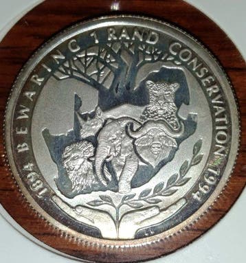 Zuid-Afrika. 1 Rand 1994 (Zonder minimumprijs)