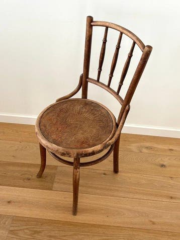 Mundus Budapest - Stoel - Hout - Origineel label