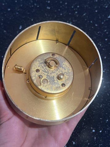 Tafelklok - Jaeger-LeCoultre - Messing - 1960-1970 - Ref., Antiek en Kunst
