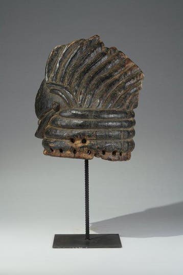 Een houten masker - Mende - Liberia (Zonder minimumprijs)