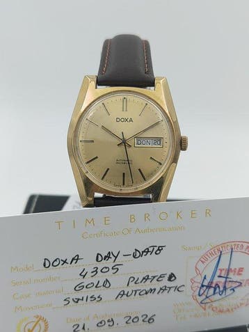 Doxa - DOXA Day-Date - Zonder minimumprijs - 3260 - Heren -, Nieuw