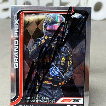 Ferrari - Charles Leclerc - 2025 - Topps Chrome 137 Charles, Nieuw