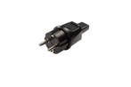 Martin Kaiser Black MK Plug PVC Earth Contact IP44 For Flat, Verzenden