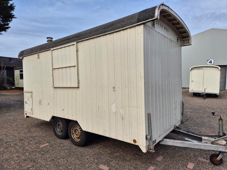 salonwagen schaftwagen 4m snelverkeer HS-1445, Articles professionnels, Machines & Construction | Abris de chantier & Conteneurs