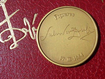 Salvador Dali (1904-1989) - Relief, El barco - 3.5 cm -