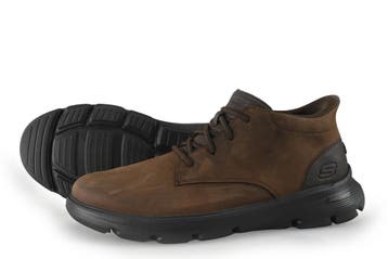 Skechers Veterboots in maat 45 Bruin, Verzenden, Boots