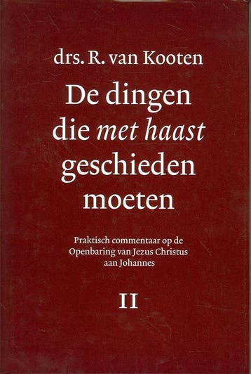 DINGEN DIE MET HAAST ... OPENBARINGEN 2 9789058293183, Verzenden, Zo goed als nieuw, R. van Kooten