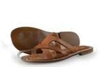 Fred de La Bretoniere Slippers in maat 37 Cognac, Slippers, Overige kleuren, Verzenden, Fred de La Bretoniere