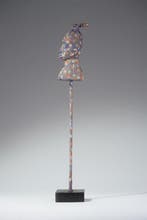 Een houten beeld. - voodoo - Fon - Benin (Zonder