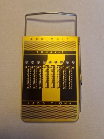 Sumax-e - Addimult Sumax-E - Calculatrice - 1950-1960 -