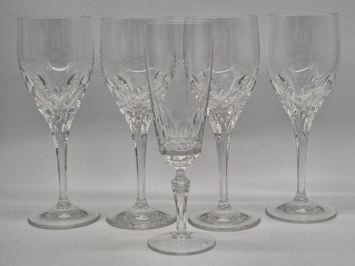 Nachtmann – Gläser-Set – Kristallglas mit Schliffdekor - Pot, Antiek en Kunst, Antiek | Meubels | Tafels