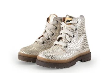 IK-KE Veterboots Meisjes in maat 26 Goud, Verzenden, Schoenen