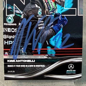 Mercedes - Topps Now - Canada GP 2026 4th consecutive