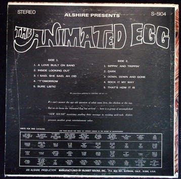The Animated Egg - Diverse artiesten - The Animated Egg - LP