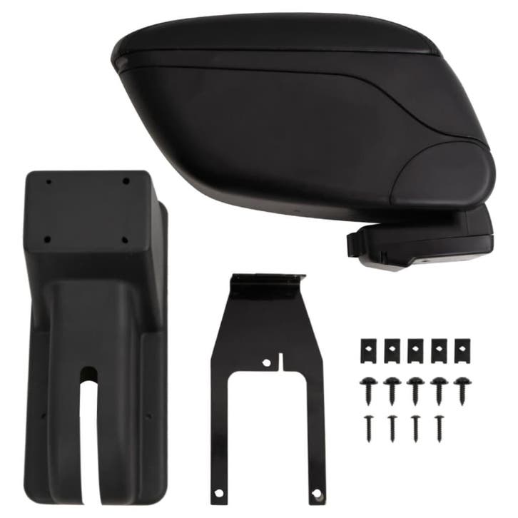 vidaXL Armsteun 12x29x(32-46) cm ABS zwart, Auto-onderdelen, Interieur en Bekleding, Nieuw, Verzenden