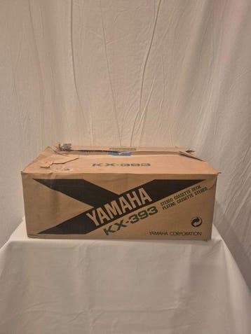 Yamaha - KX-393 2-Head Single Stereo Audiocassette deck, Nieuw