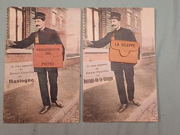 Belgique - Cartes à système, facteurs - Carte postale (37) -