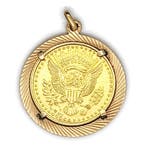 Pendentif en forme de croix - 21,6 carats Or jaune
