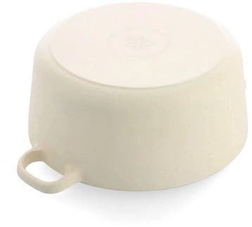 BK Bourgogne Braadpan 24 cm Cream White — Zeer goed, Verzenden, Nieuw