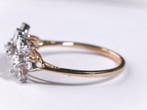 Ring - 14 karaat Geel goud - 0.54ct. tw. Diamant, Nieuw