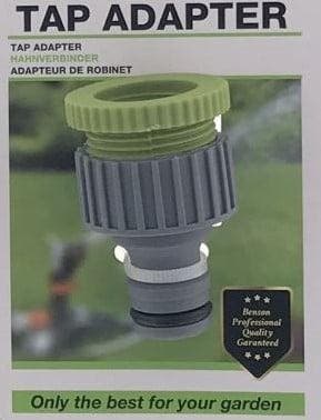 Tap adapter tuinslang 1/2 - 3/4 direct op kraan aan te