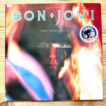 Bon Jovi - 4 great records from Bon Jovi (UK pressings) -