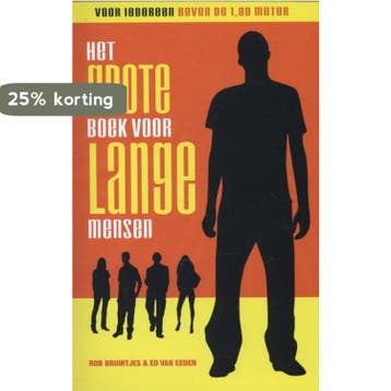 Het grote boek voor lange mensen 9789089752291 Rob Bruintjes, Boeken, Verzenden, Zo goed als nieuw, Rob Bruintjes