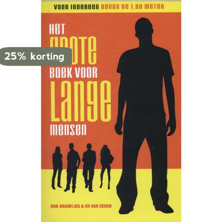 Het grote boek voor lange mensen 9789089752291 Rob Bruintjes, Livres, BD, Envoi